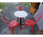 Bàn Ghế Cafe Sắt Tolix Thanh Lý Giá Rẻ