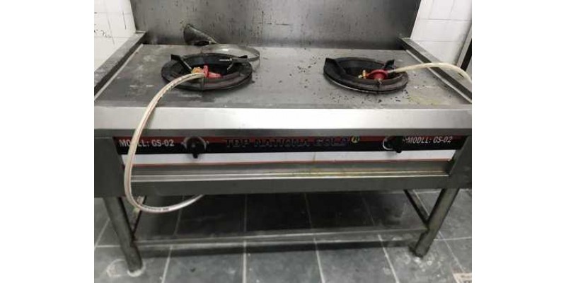 Thanh Lý Bếp Á 2 Họng Inox Giá Rẻ