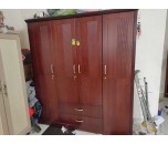Thanh Lý Tủ Quần Áo Gỗ MDF 4 Cánh
