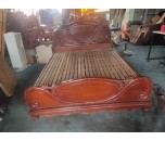 Thanh lý giường gỗ căm xe 1m6x2m giá rẻ