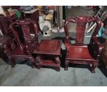 Thanh lý bộ bàn ghế gỗ uống trà căm xe giá rẻ