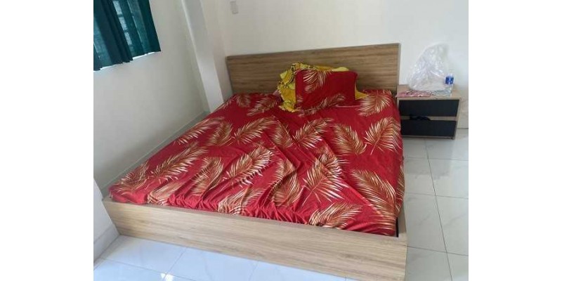 Thanh lý giường ngủ gỗ MDF 1m8x2m giá rẻ, đẹp, chất lượng