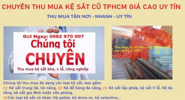 Chuyên thu mua kệ sắt công nghiệp giá cao uy tín TPHCM