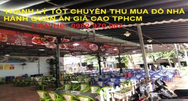 Dịch vụ thu mua đồ nhà hàng quán ăn giá cao tại TP.HCM