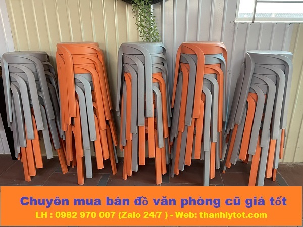 Bán bàn ghế cũ giá rẻ: sắt, nhựa, inox tại TPHCM