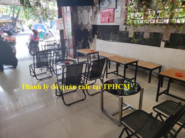 Mua bàn ghế đồ nội thất quán cafe cũ tại TPHCM, giá cao nhanh 24/7