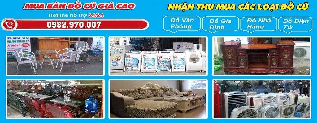 Dịch vụ thu mua đồ cũ giá cao tại TPHCM của Thanh Lý Tốt 