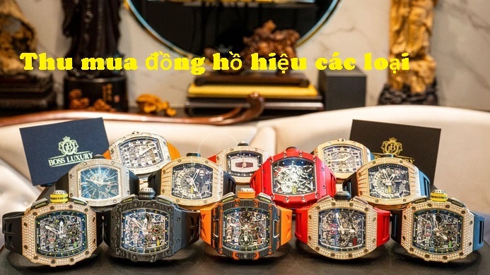 Thanh Lý Tốt cũng thu mua đồng hồ hiệu từ các thương hiệu danh tiếng
