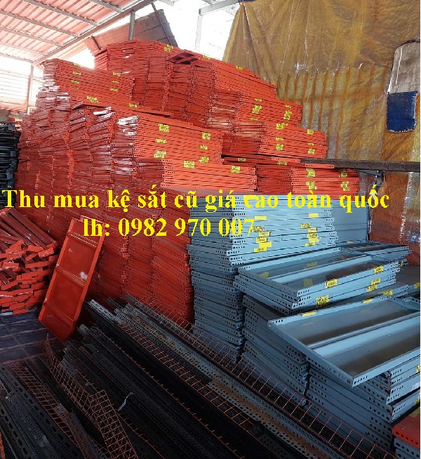 Chuyên thu mua kệ sắt cũ các loại tại TPHCM